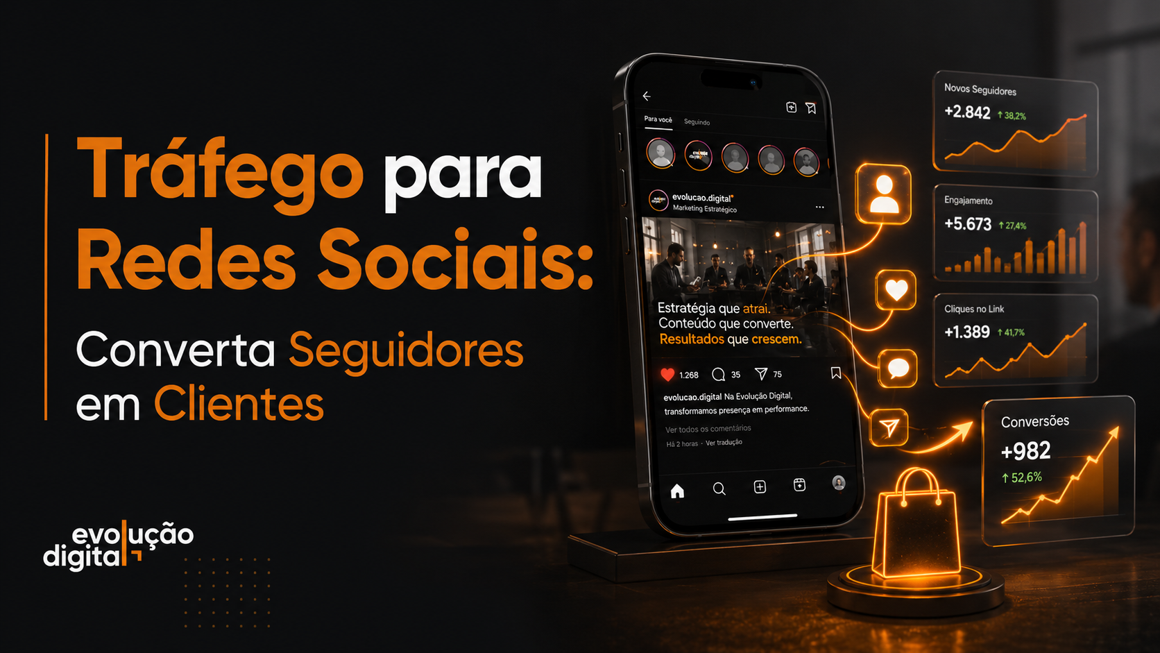 Tráfego para Redes Sociais: Converta Seguidores em Clientes